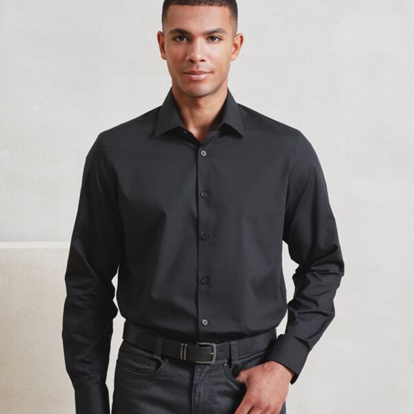 Premier Recyclight® Long Sleeve Poplin Shirt Thumbnail