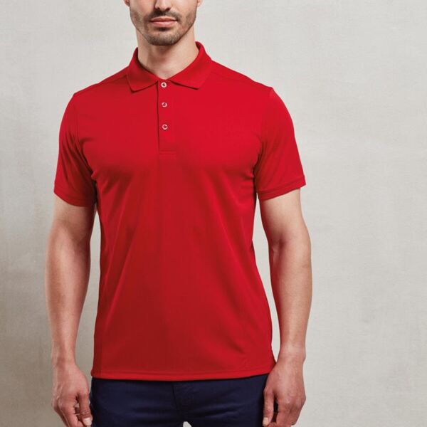 MENS COOLCHECKER PIQUE POLO Thumbnail