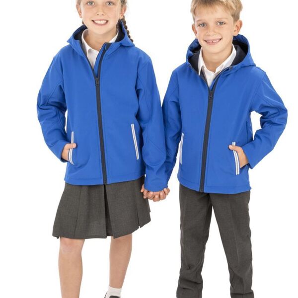 JUNIOR HOODED SOFT SHELL JACKE Thumbnail