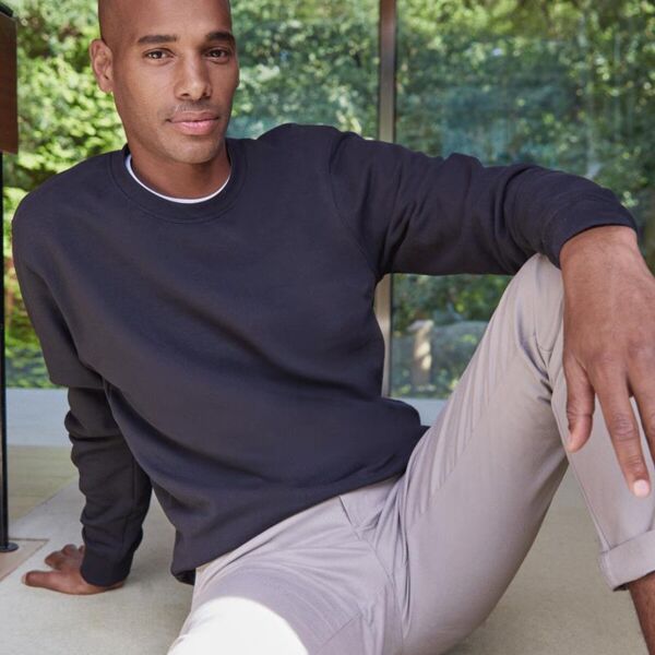 REGULAR FIT PIQUE SWEATSHIRT Thumbnail