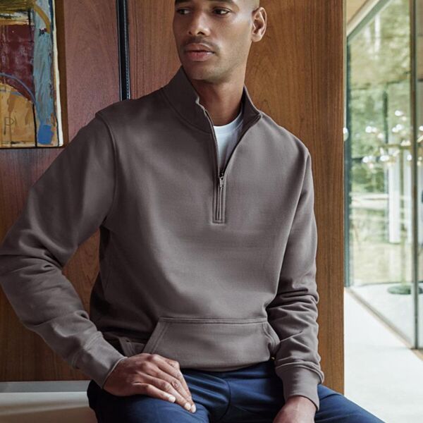 REGULAR FIT 1/4 ZIP SWEATSHIRT Thumbnail