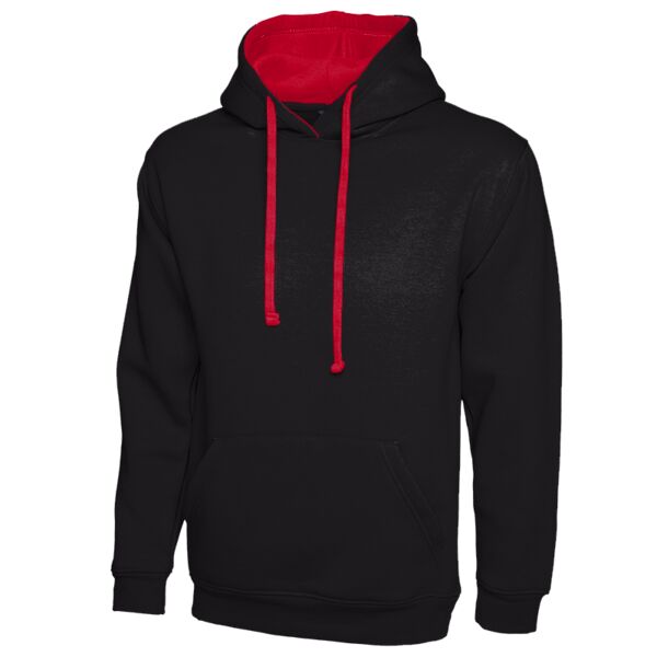 Contrast Hooded Sweatshirt Thumbnail