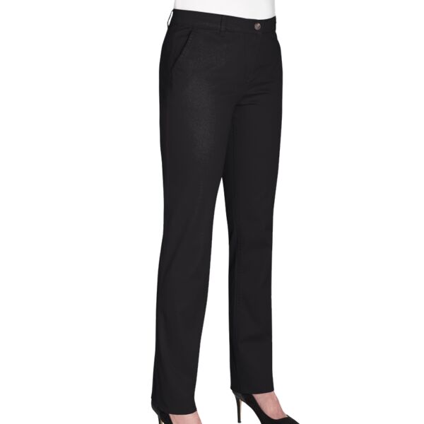 Brook Taverner Ladies Houston Slim Leg Chino Trousers Thumbnail