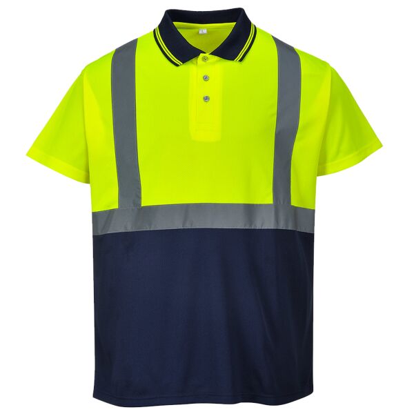 Portwest Hi-Vis Two Tone Polo Shirt Thumbnail