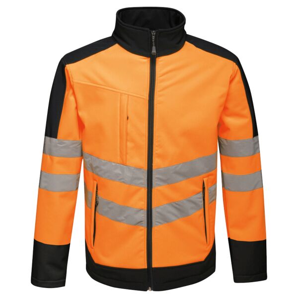 Regatta High Visibility Pro Soft Shell Jacket Thumbnail